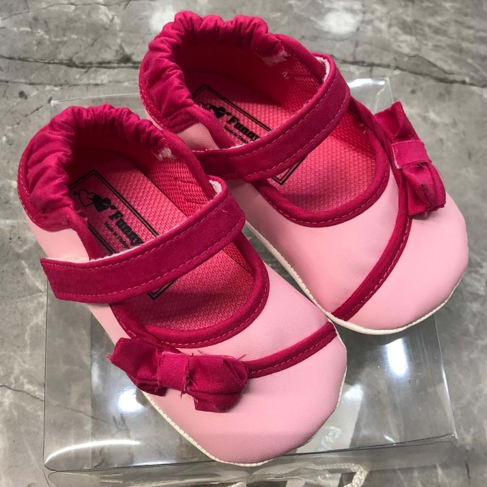 Funny Baby Deri Kız Babet Ayakkabı