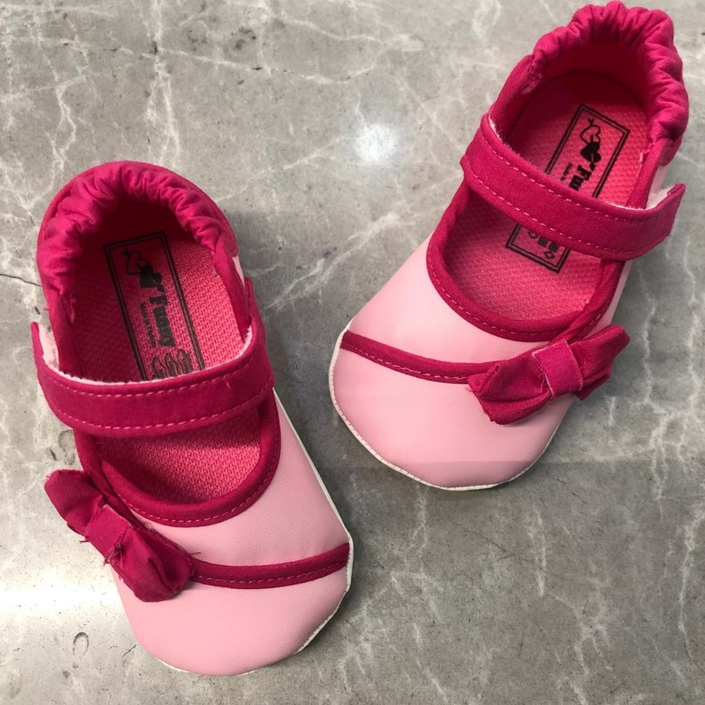 Funny Baby Deri Kız Babet Ayakkabı