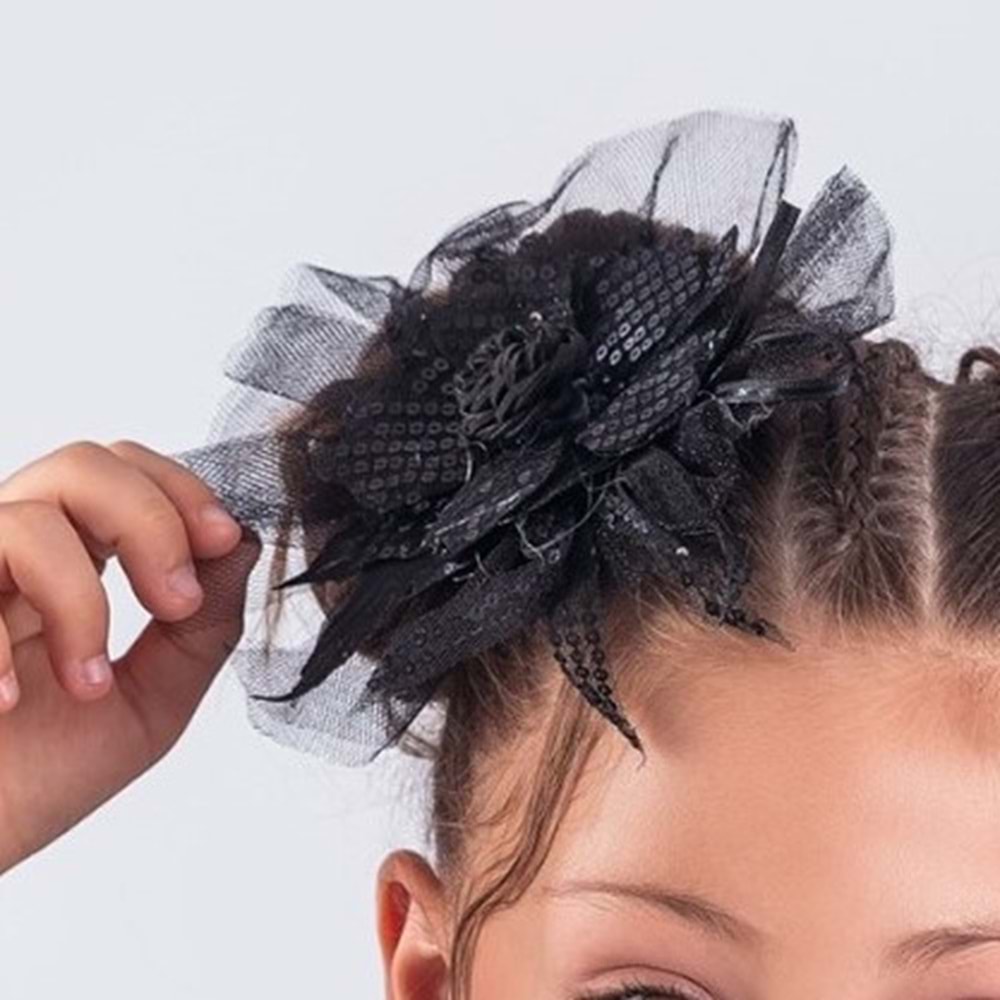 Saç Tokası , Ponpon Özel Gül Elbise Aksesuarı