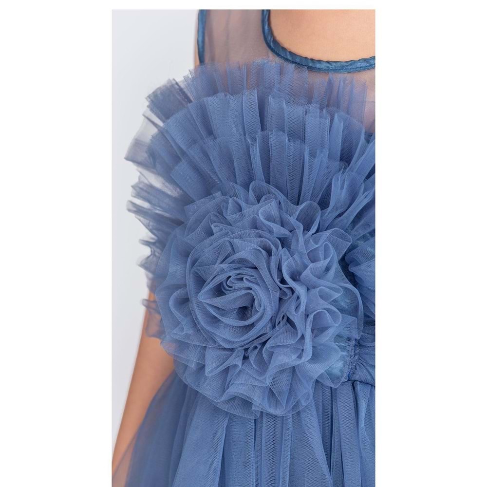 Tütülü Uzun Etekli Kız Abiye SB670