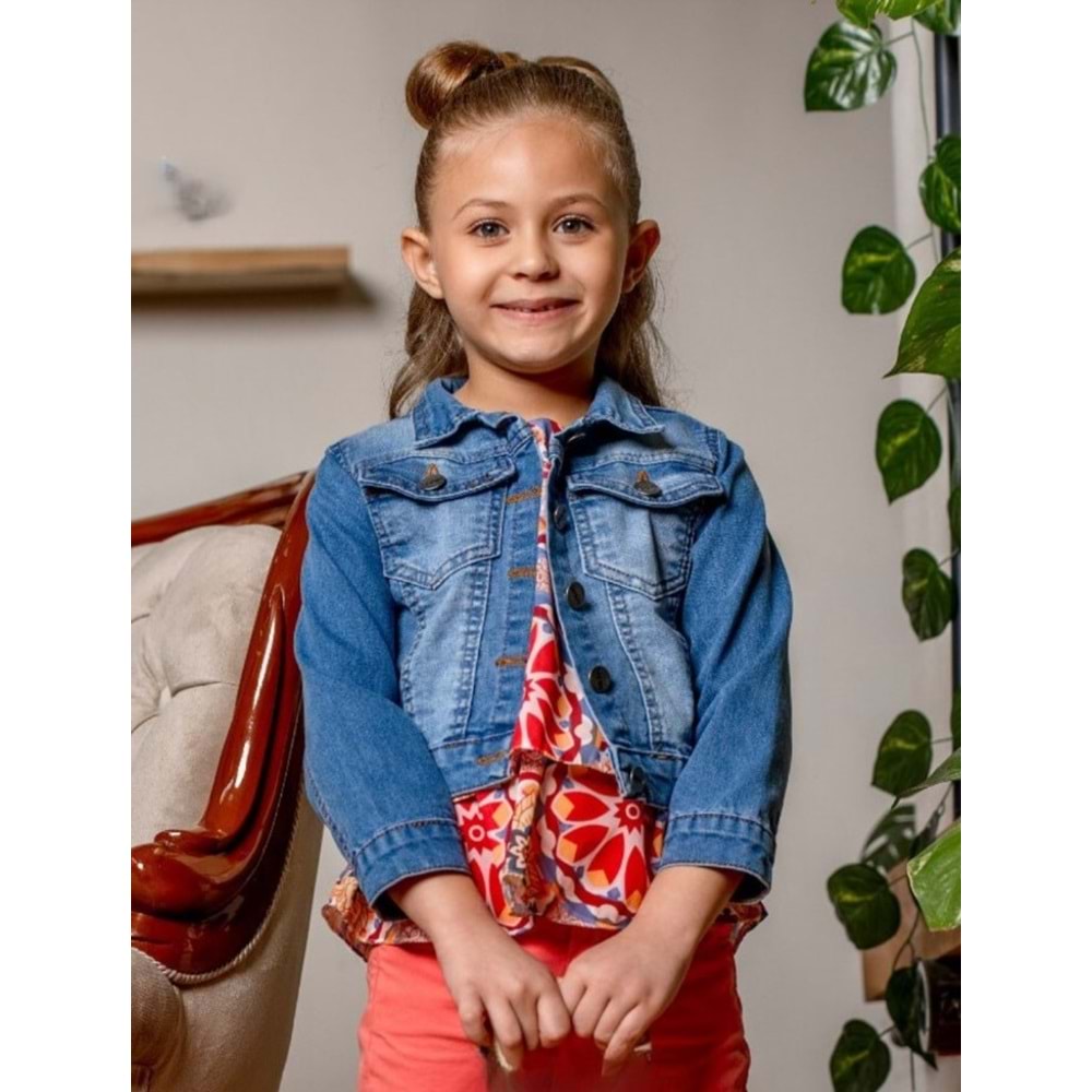 Kız Çocuk Ceketli Tarz Tam Takım SB720