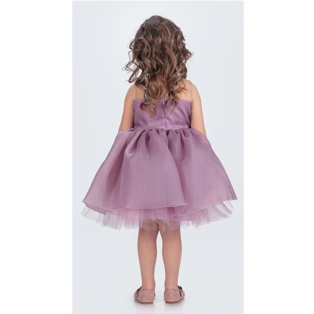 Kız Çocuk Rose Model Abiye SB724
