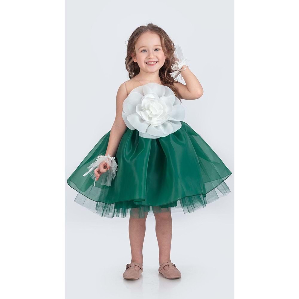 Kız Çocuk Rose Model Abiye SB724
