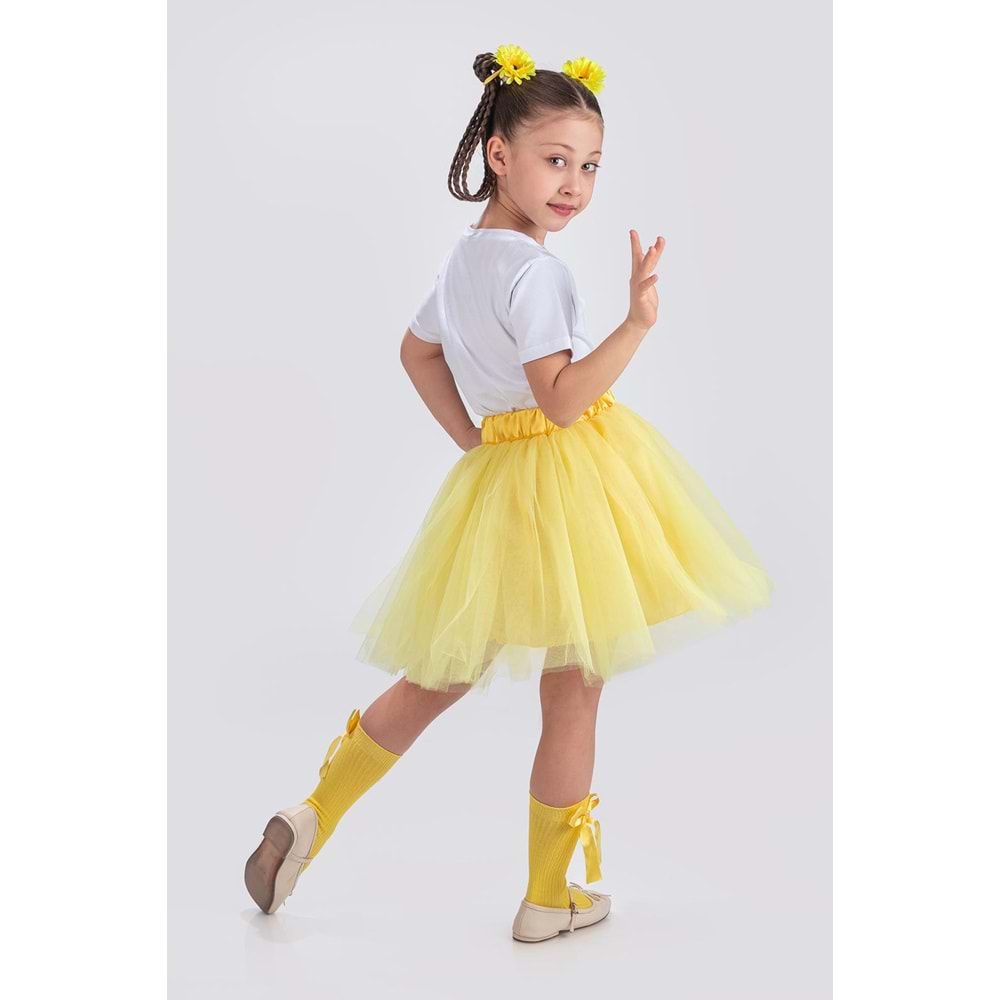 Renkli Tütü Özel Gün Çocuk Etek SB727