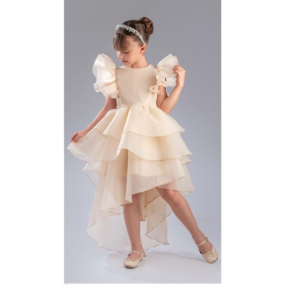 Kuyruklu Kız Çocuk Abiye