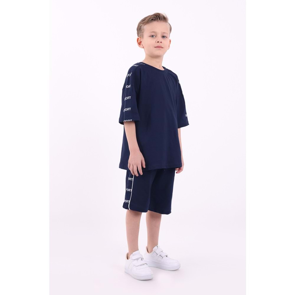 Rahat Kesim Şortlu Erkek Çocuk Takım M00749