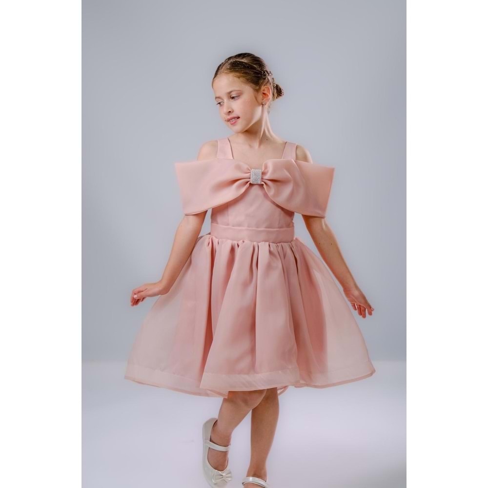 Kız Çocuk Kuyruklu Kristal Abiye