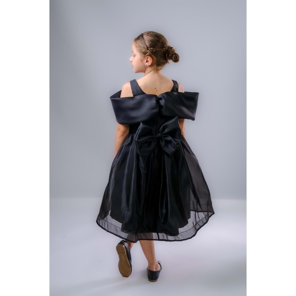 Kız Çocuk Kuyruklu Kristal Abiye