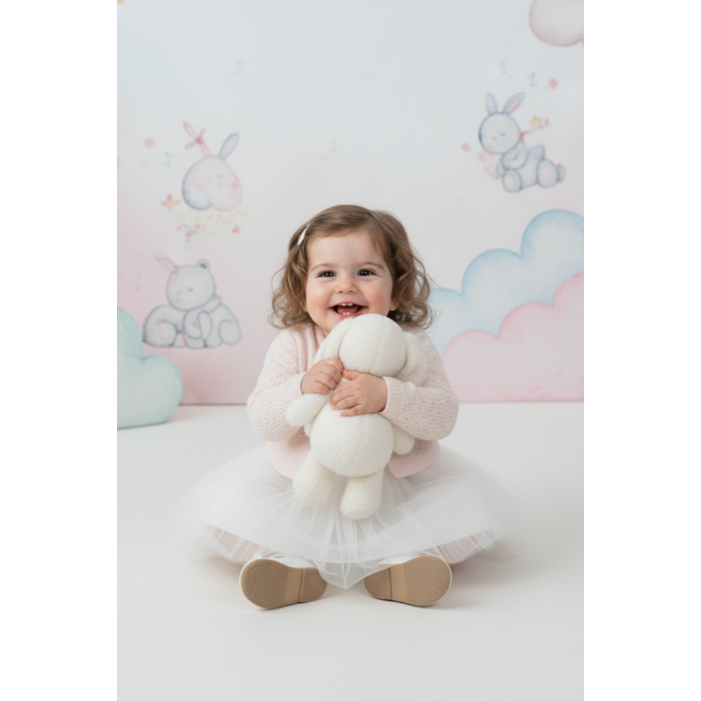 Kız Bebek Bolerolu Tütülü Elbise