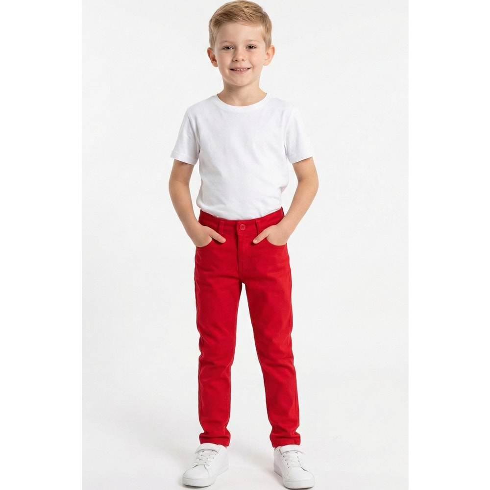 Gabardin Kumaşlı Klasik Çocuk Pantolon M00790