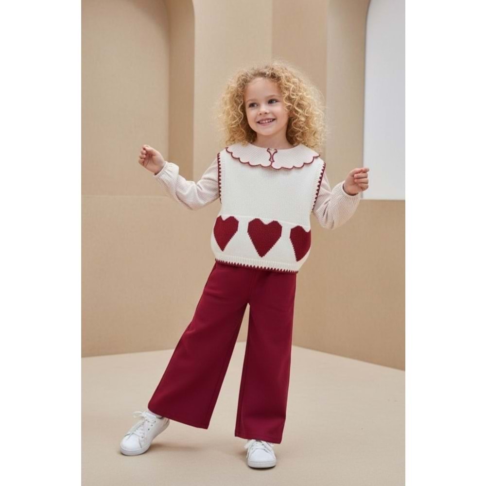 Kalpli İspanyol Paça Kız Takım