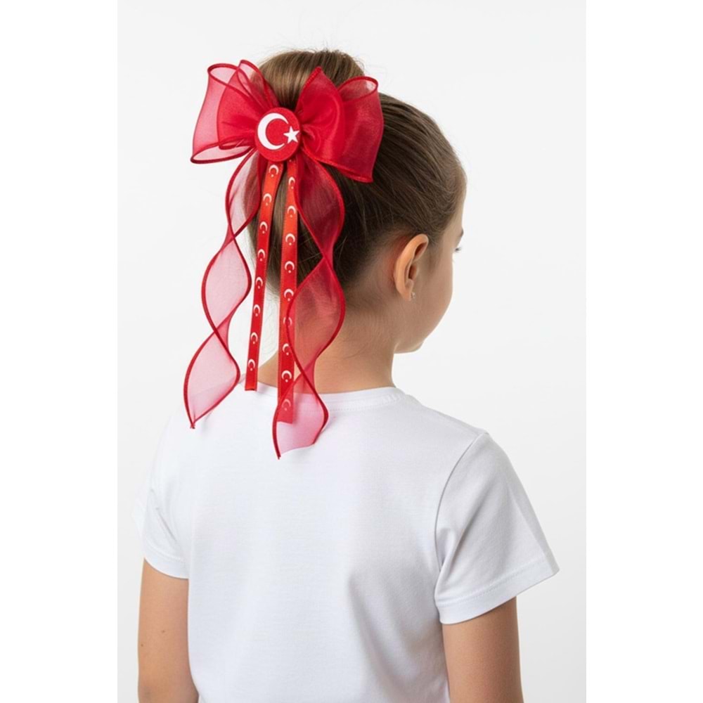 Türk Bayrak Motifli Çocuk Bayramlık Toka