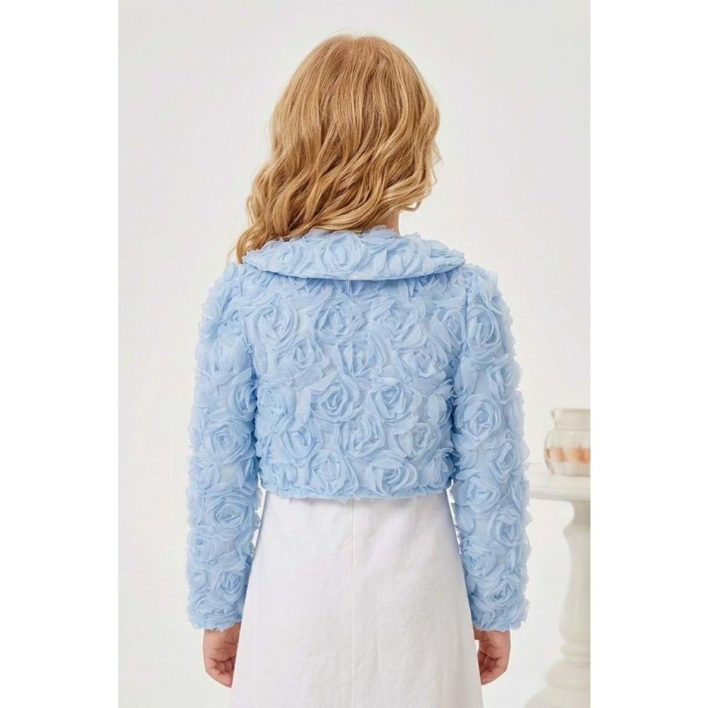 Rosali Kız Çocuk Mevsimlik Bolero