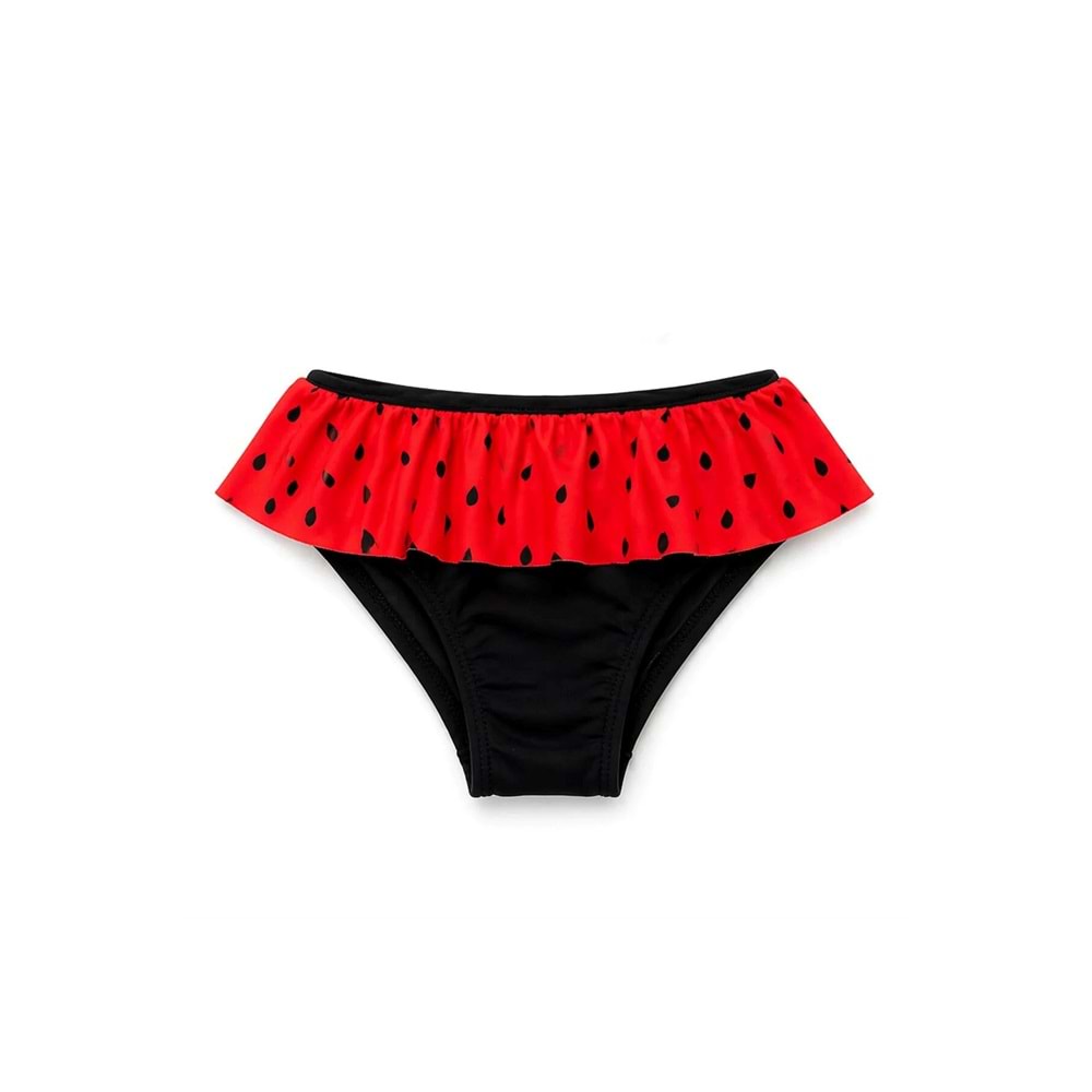 Kız Çocuk Desenli Deniz ve Havuz Bikini Mayo M00815
