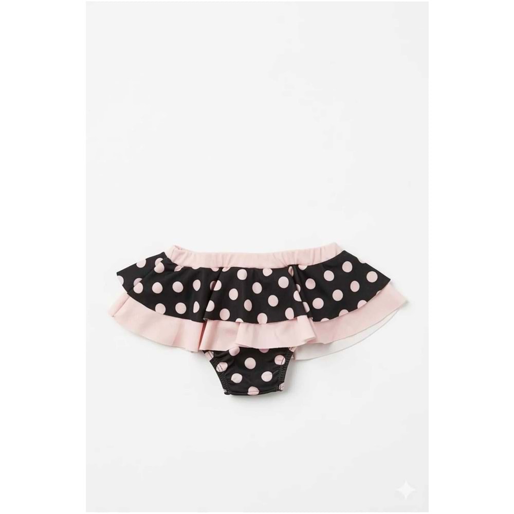Kız Çocuk Desenli Deniz ve Havuz Bikini Mayo M00815