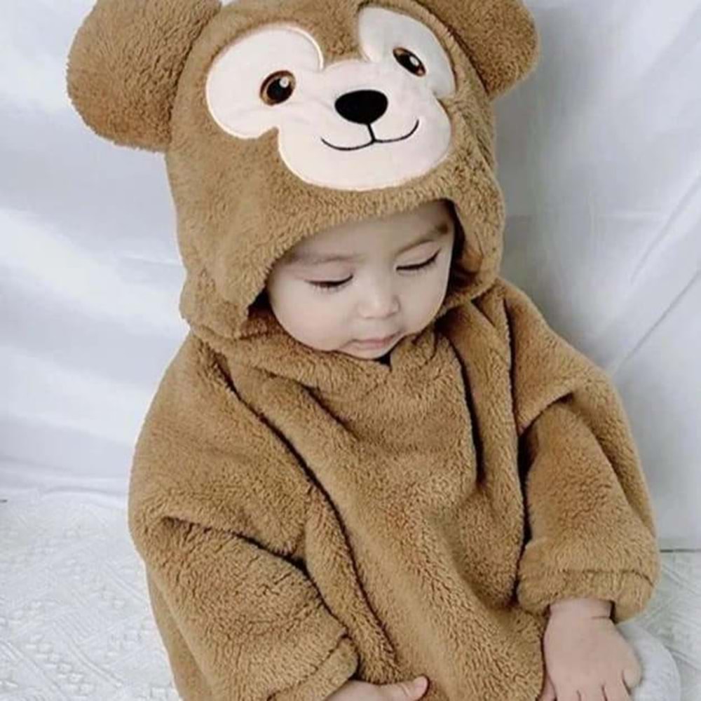 Bebek Peluş Çıtçıtlı Badi SB410