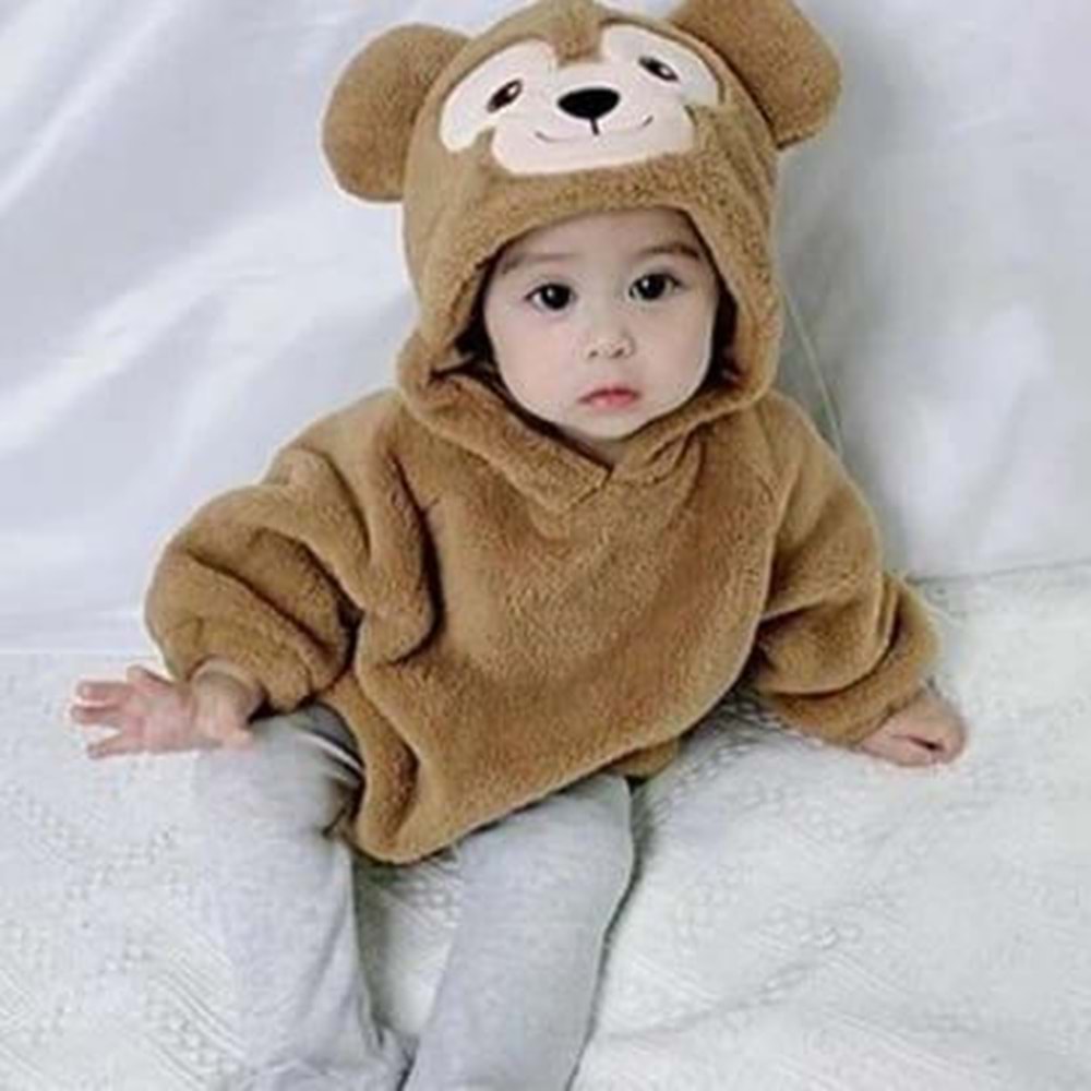 Bebek Peluş Çıtçıtlı Badi SB410