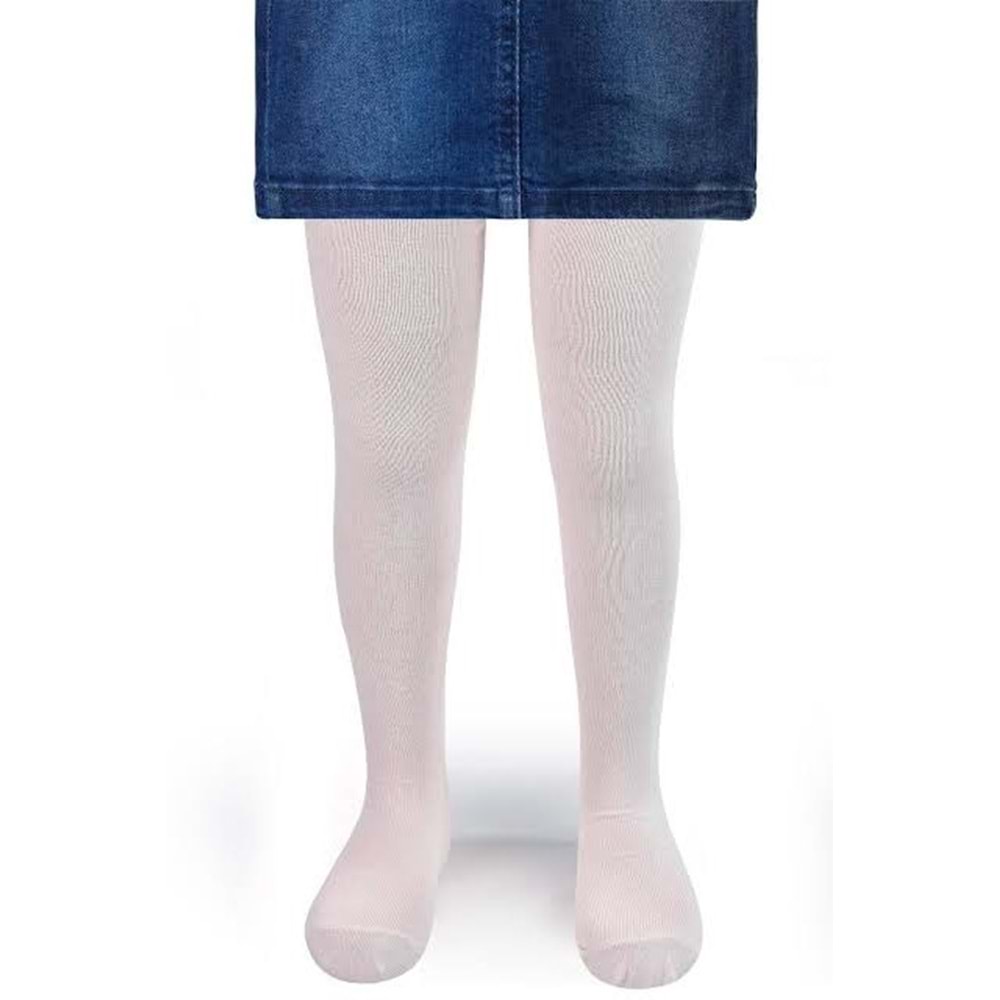 Düz Opak Kız Çocuk Külotlu Çorap SB473
