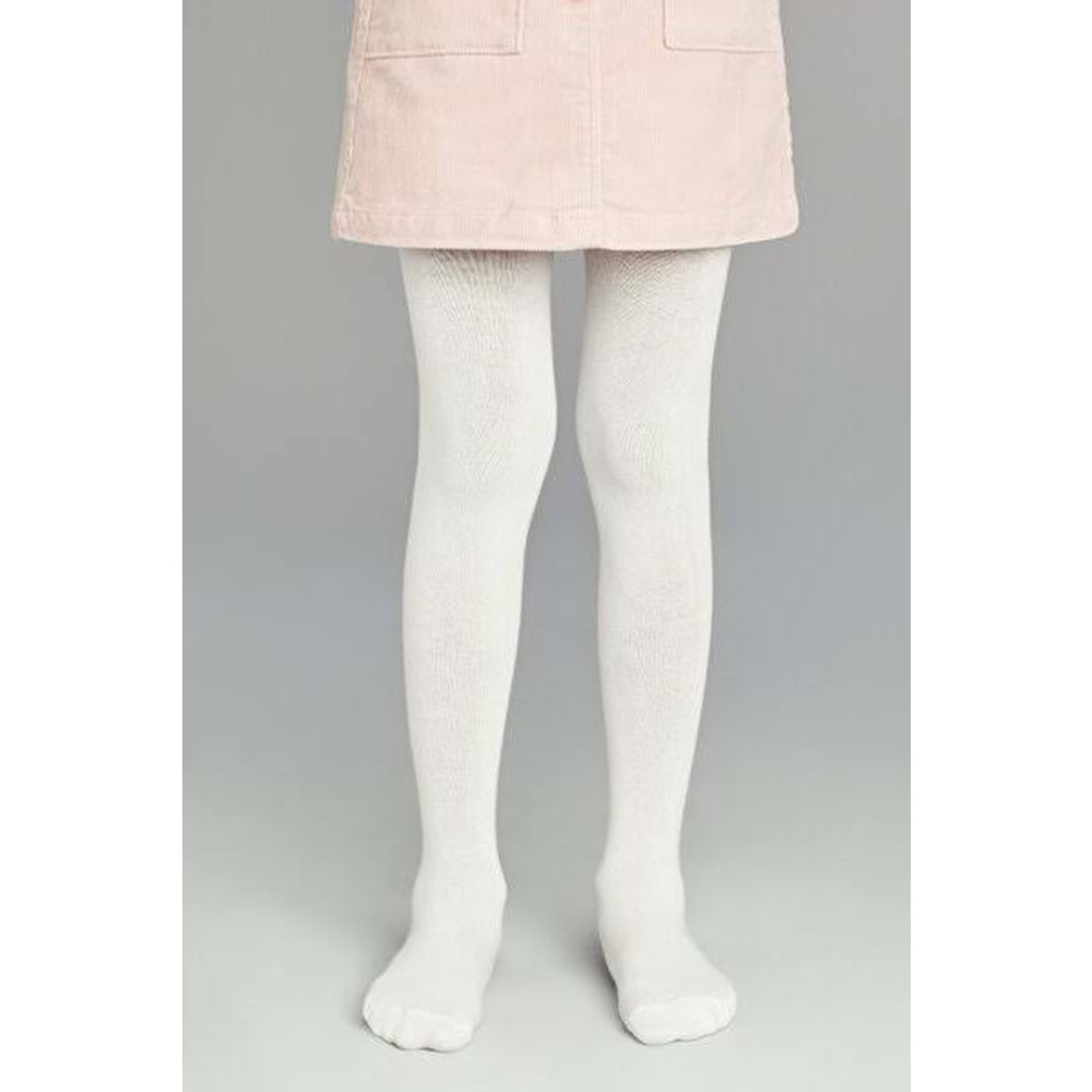 Düz Opak Kız Çocuk Külotlu Çorap SB473