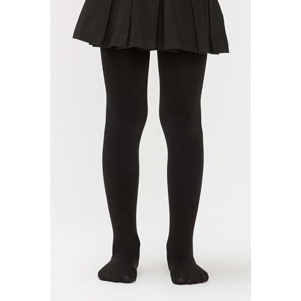 Düz Opak Kız Çocuk Külotlu Çorap SB473