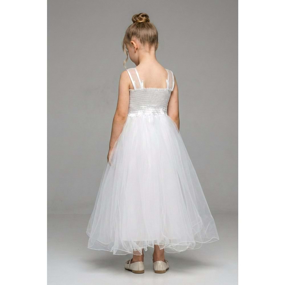 Organze Kumaş Kız Çocuk Abiye SB475