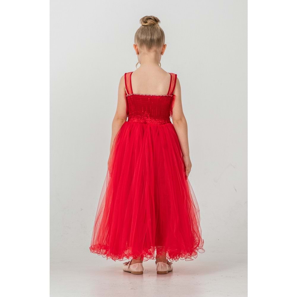 Organze Kumaş Kız Çocuk Abiye SB475