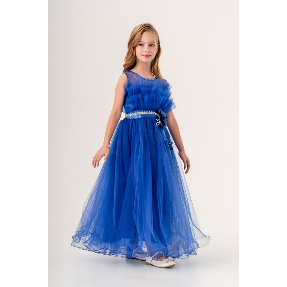 Organze Kumaş Kız Çocuk Abiye SB475