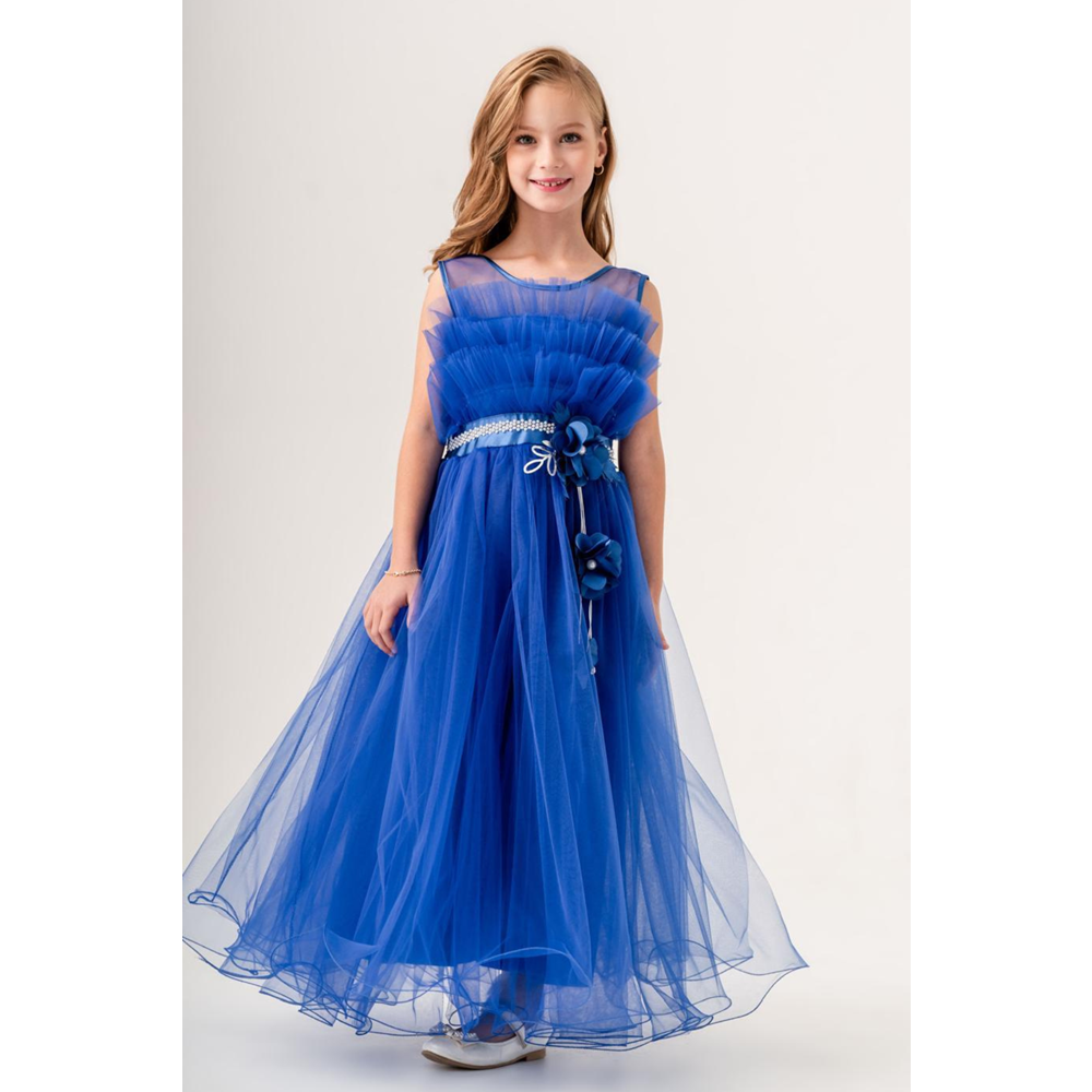 Organze Kumaş Kız Çocuk Abiye SB475