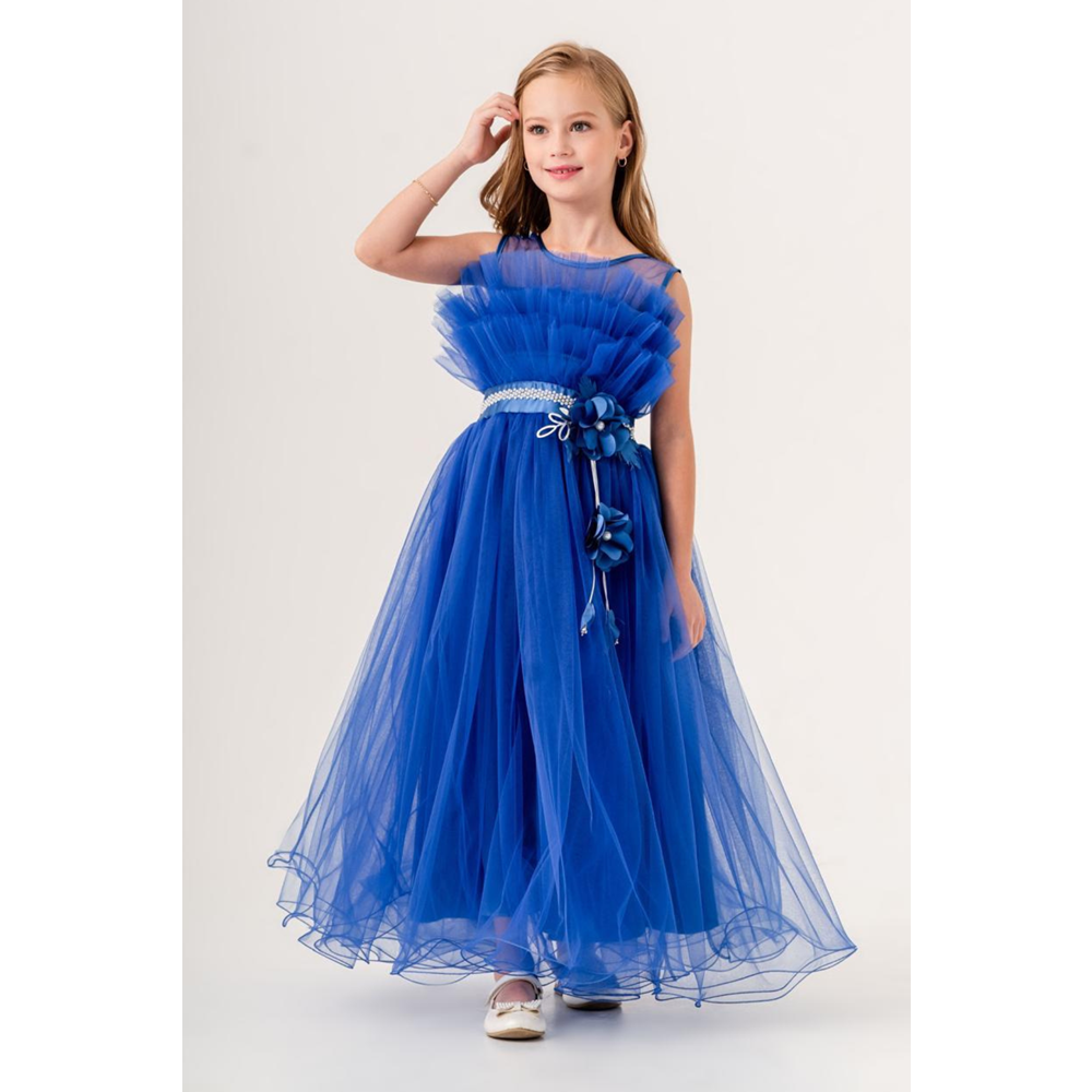 Organze Kumaş Kız Çocuk Abiye SB475