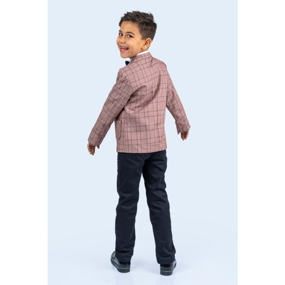 Erkek Çocuk Çizgi Deseni Spor Takım Elbise SB477