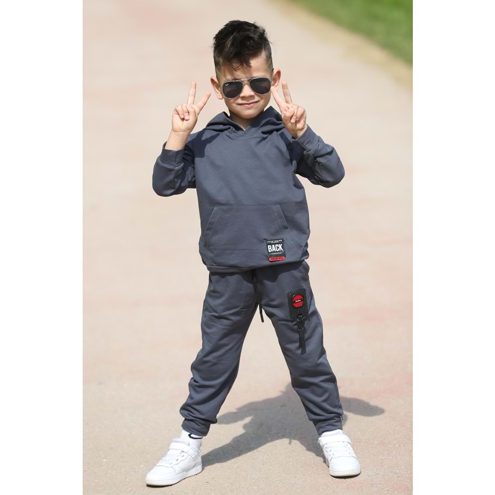 Armalı Erkek Çocuk 2iplik Tarz Eşofman Takım SB509