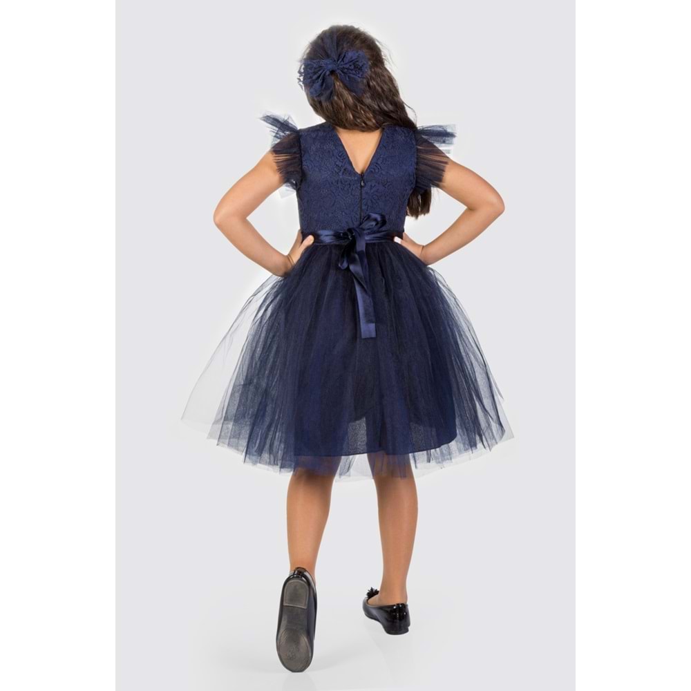 Kız Çocuk Rz Dantel Elbise SB546