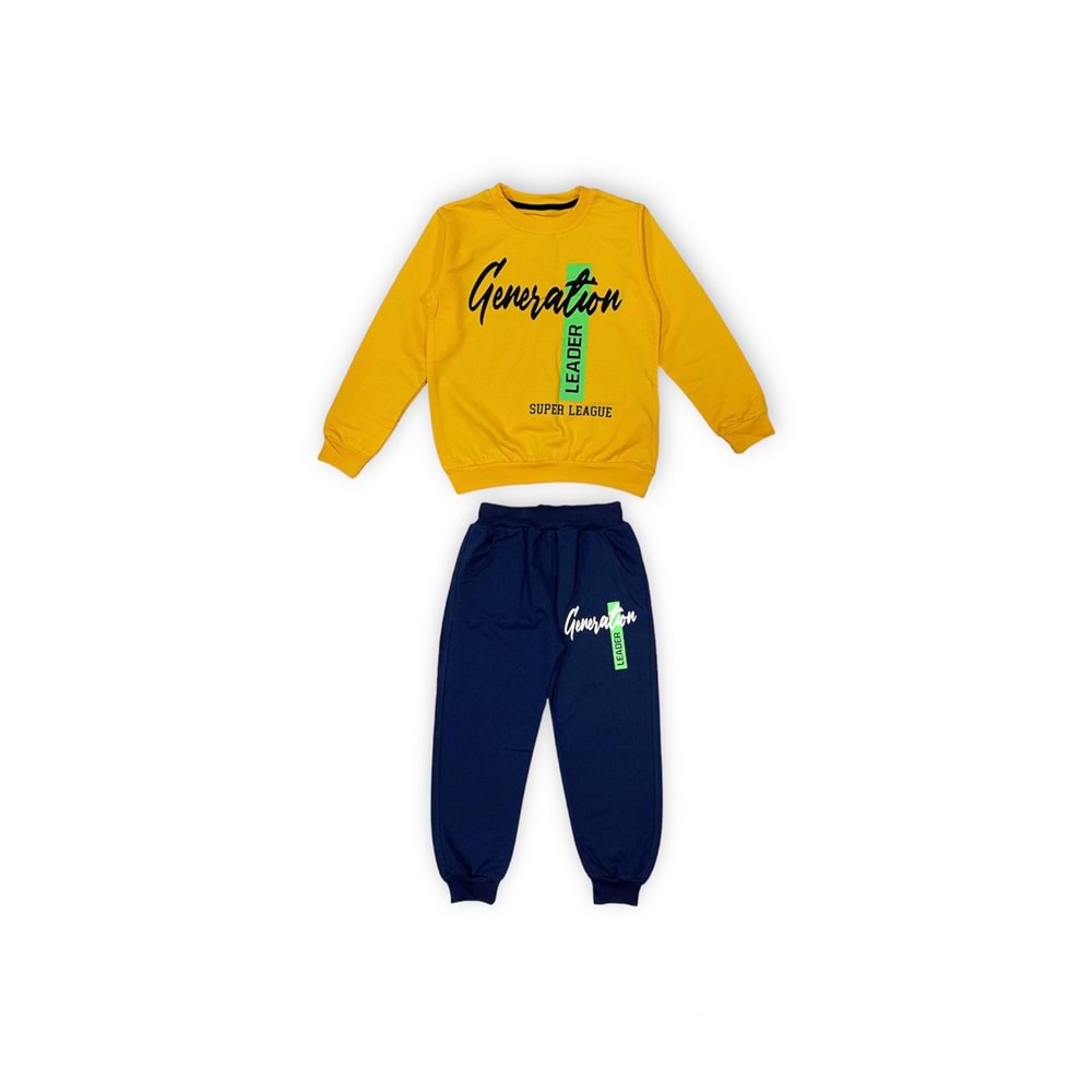 Erkek Çocuk 2iplik Mevsimlik Eşofman Takım SB553