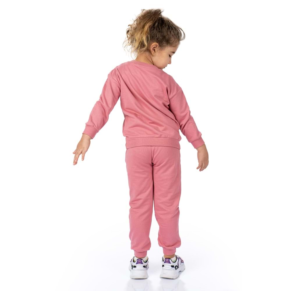 Vintage 2iplik Kız Çocuk Eşofman SB573