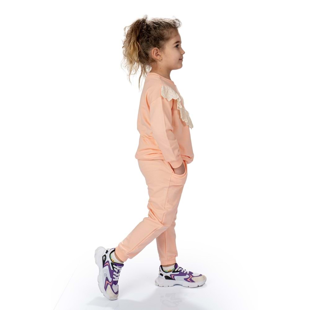 Vintage 2iplik Kız Çocuk Eşofman SB573