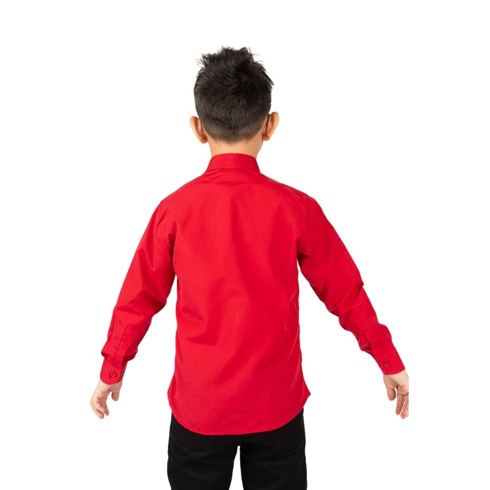 Pamuklu Erkek Çocuk Gömlek