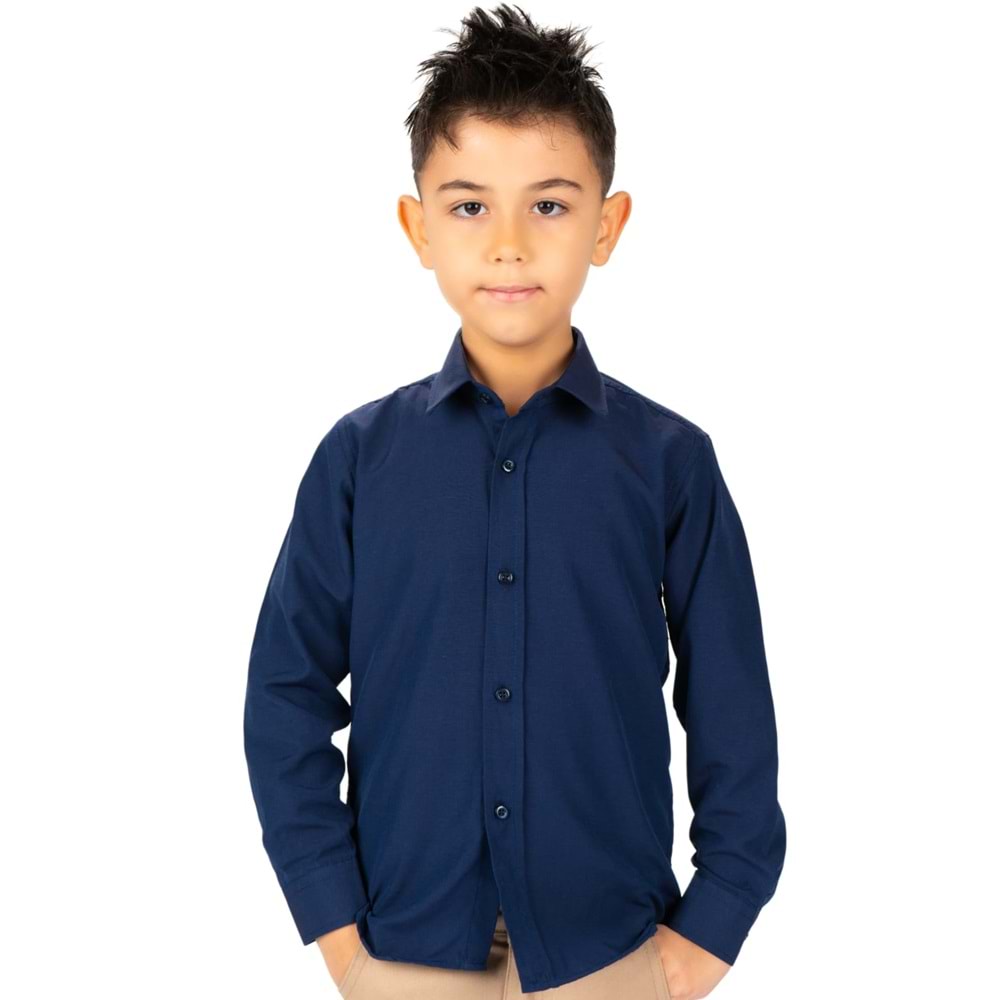Pamuklu Erkek Çocuk Gömlek