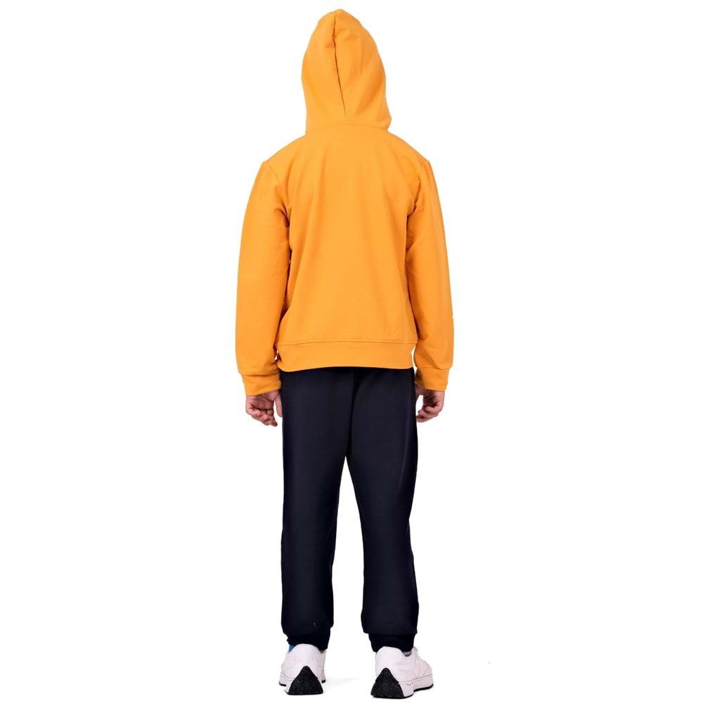 Erkek Çocuk Baskılı Kapüşonlu 2iplik Eşofman Takım SB617