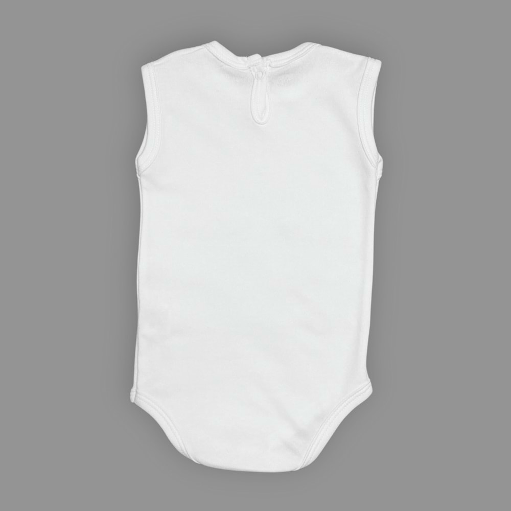 Bebek Esprili Dünya Baskılı Çıtçıtlı Body SB633