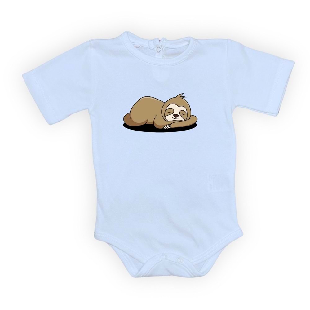 Uykucu Hayvan Unisex Bebek Badi SB640