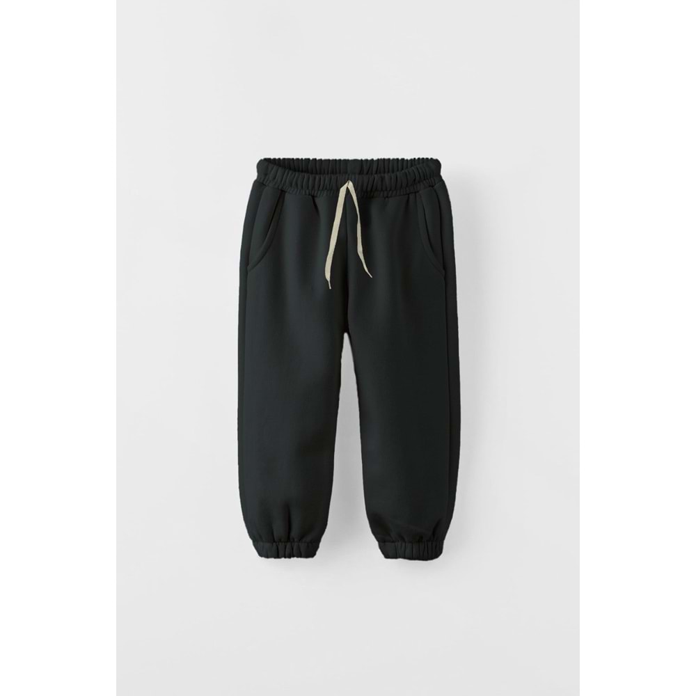 Pamuklu İçi Polarlı 3 iplik Eşofman Alt SB645