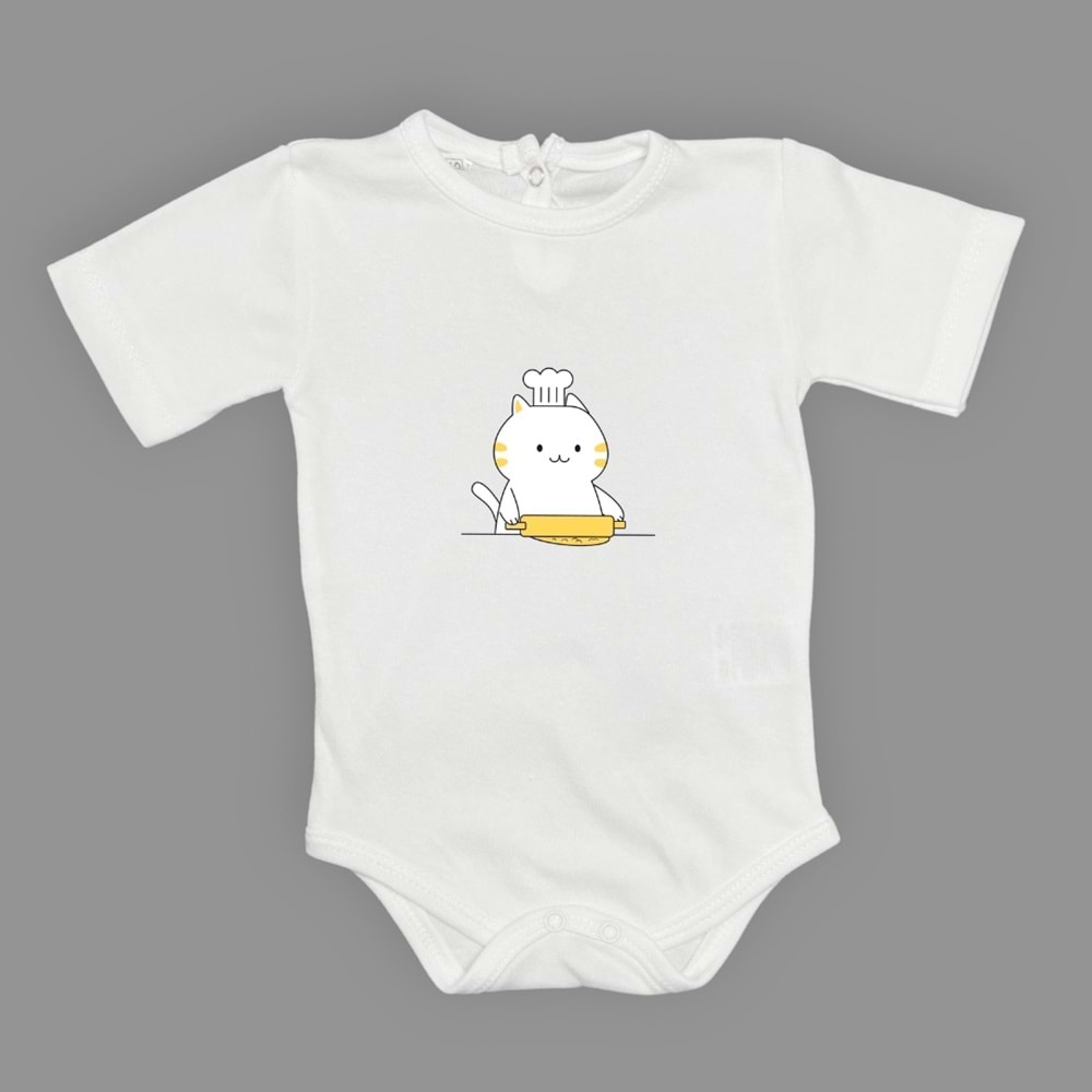 Aşcı Kedi Kız Bebek Badi SB657