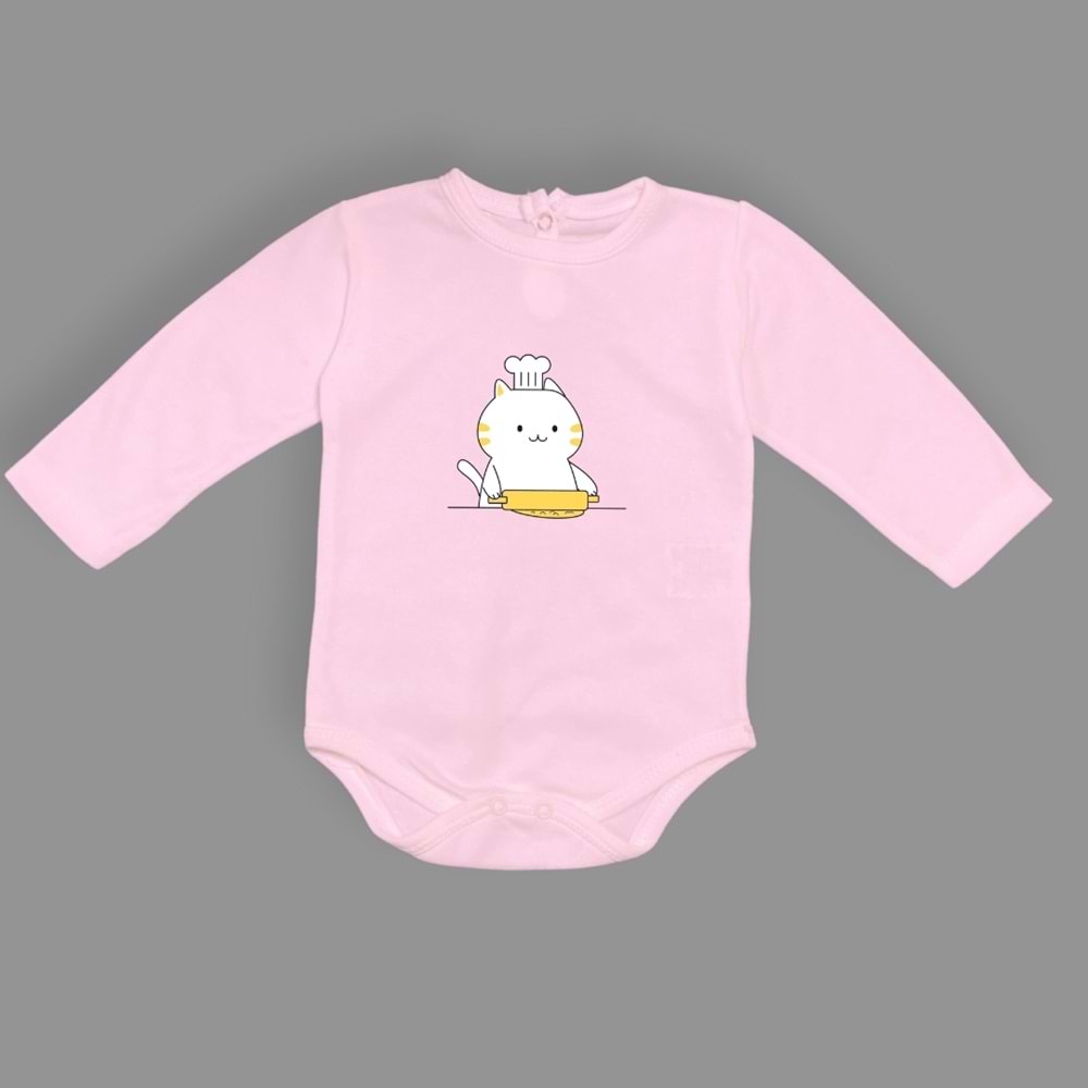 Aşcı Kedi Kız Bebek Badi SB657