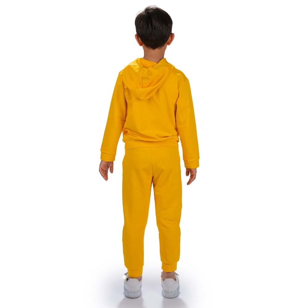 Kapşonlu Kanguru Cep 2iplik Mevsimlik Eşofman SB10072