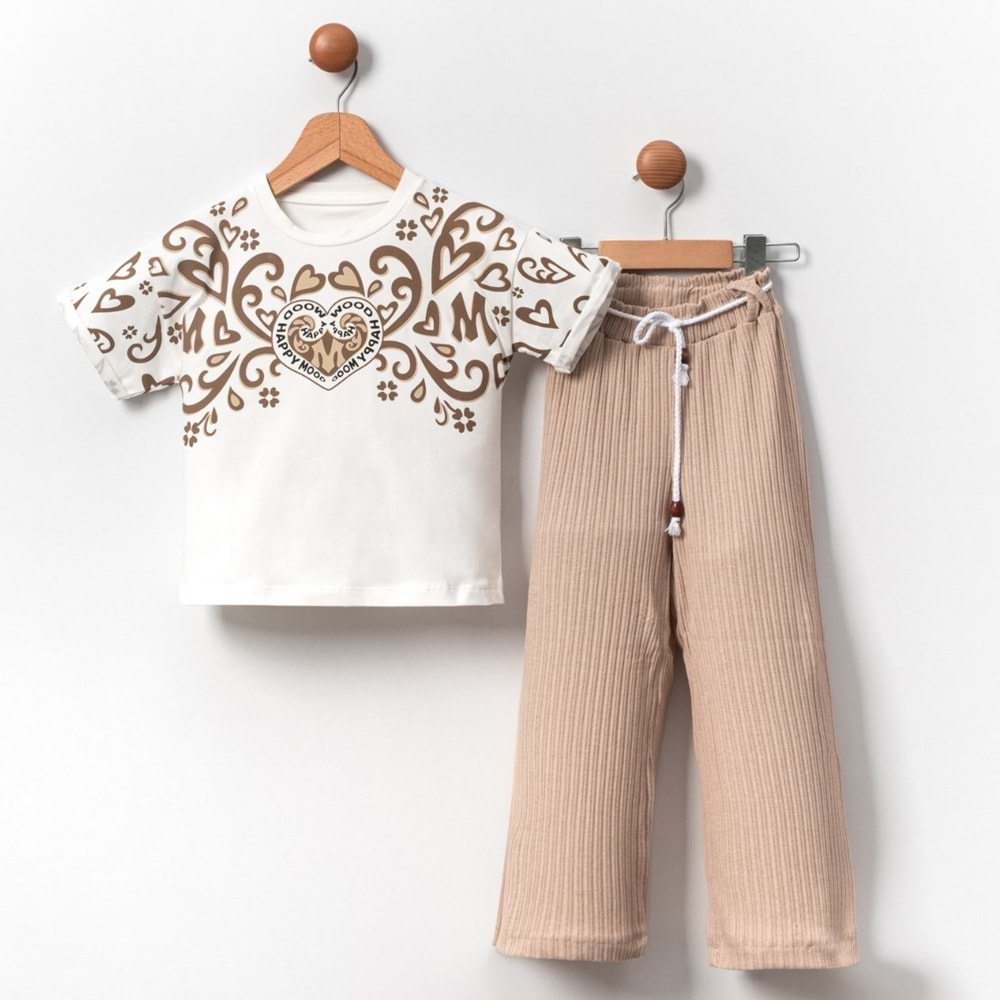 Kısa Kol Badi , Belmando Uzun Pantolon Kız Takım SB2120