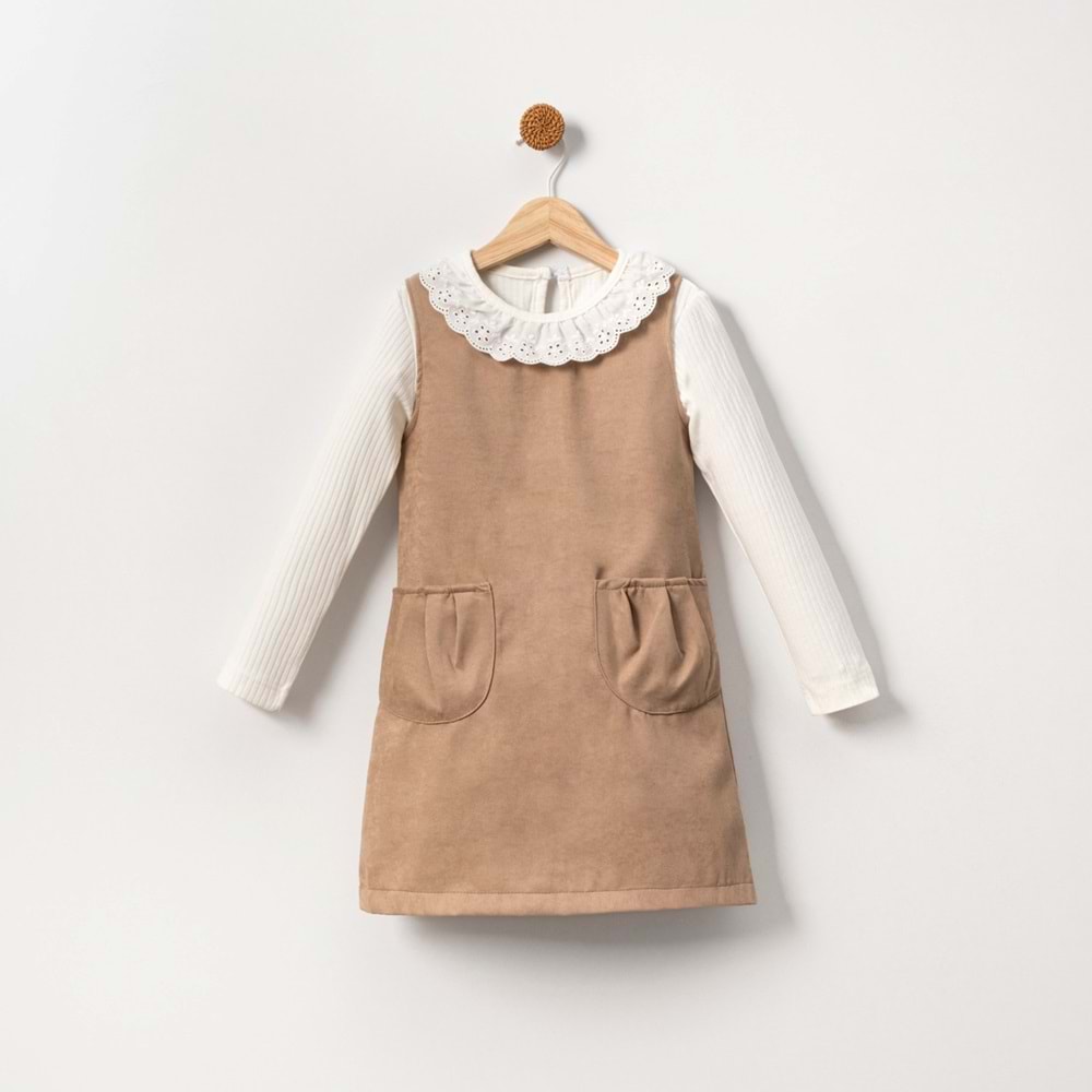 Nubuk Elbise, Penye Jakar Badi Kız Takım SB2144