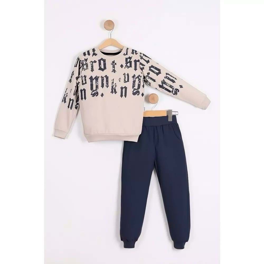 Erkek Çocuk Baskı Eşofman SB3502