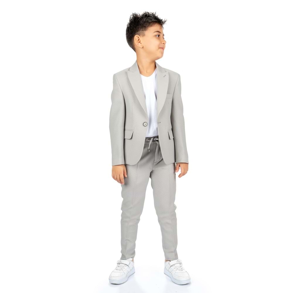 Jogger Pantolonlu Spor Erkek Çocuk Takım