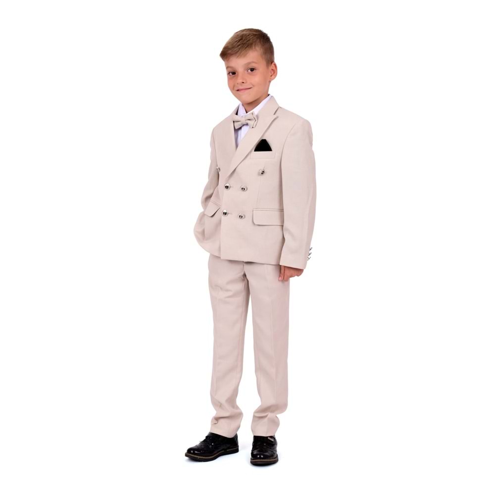Kruvaze Erkek Çocuk Takım Elbise SB5689