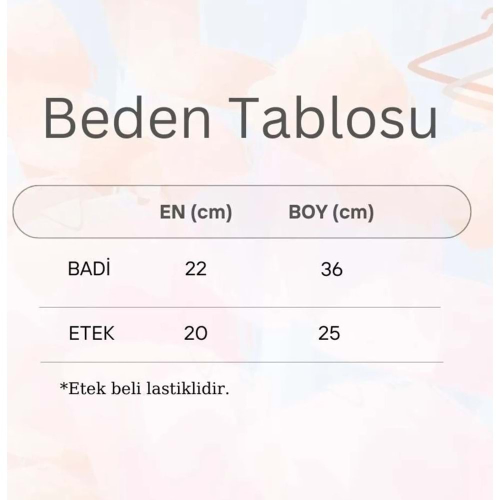 Kız Bebek Tütü Etekli Badili Melek Kanat Takım SB1122